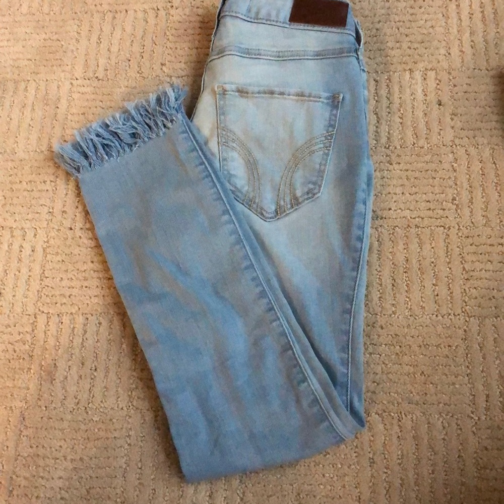 hollister high rise super skinny jeans